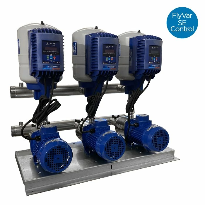 Triple Variable Speed Booster Set, 150 L/min @ 4.5 Bar 3 Triple Variable Speed Booster Set, 150 L/min @ 4.5 Bar