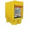 Single IBC Covered Spill Pallet Bund -TANKS DIRECT Sales 2045 2400