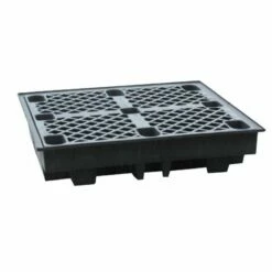 4 Drum Spill Pallet Recycled, Low Profile