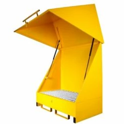 2 Drum Store With Up & Over Lid For External Use