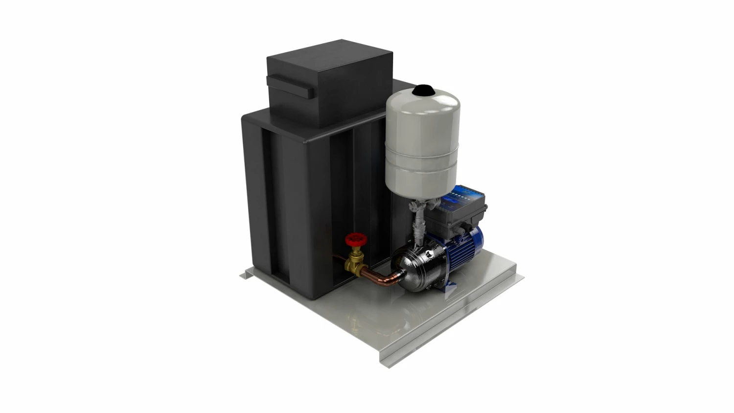 50l/min @ 4.5bar CAT5 67L Single Variable Speed Pump Booster Set & Tank 6 50l/min @ 4.5bar CAT5 67L Single Variable Speed Pump Booster Set & Tank - Image 4