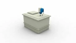 1500 Litre GRP Water Tank With A Single Pump Booster Set