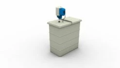 600 Litre GRP Water Tank With A Single Pump Booster Set