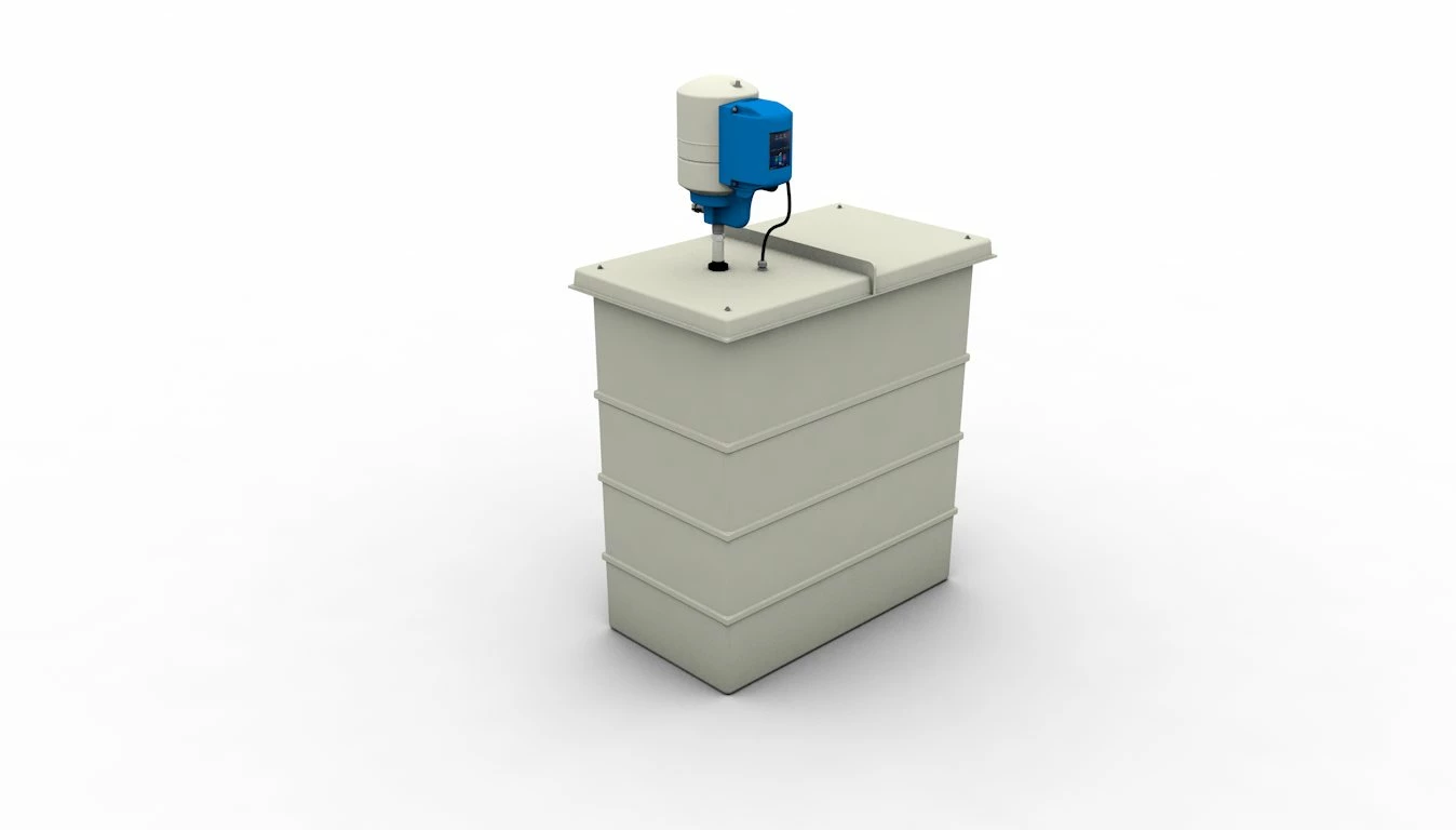 600 Litre GRP Water Tank With A Single Pump Booster Set 3 600 Litre GRP Water Tank With A Single Pump Booster Set