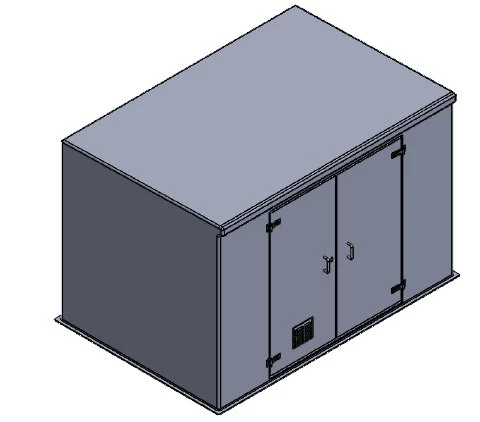GRP Booster Set Enclosure PWH-3x2x2 3 GRP Booster Set Enclosure PWH-3x2x2