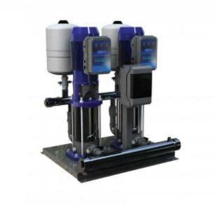 2' Twin Variable Speed Vertical Booster Pump Set Mid Curve Duty - 170l/min @ 11bar D/A 3 2' Twin Variable Speed Vertical Booster Pump Set Mid Curve Duty - 170l/min @ 11bar D/A
