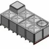 8000 Litre GRP Sectional Water Tank, Internally Flanged Base, AB Airgap (IFB) -TANKS DIRECT Sales 36311 18884