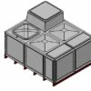 7500 Litre GRP Sectional Water Tank, Internally Flanged Base, AB Airgap (IFB) -TANKS DIRECT Sales 36611 18931