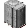 3000 Litre GRP Sectional Water Tank, 1.5x1x2 Internally Flanged Base (IFB) -TANKS DIRECT Sales 36626 18945