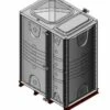 3000 Litre GRP Sectional Water Tank, Internally Flanged Base (IFB) Divided -TANKS DIRECT Sales 38404 19154
