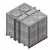 10000 Litre GRP Sectional Water Tank, Internally Flanged Base (IFB) Divided -TANKS DIRECT Sales 38408 19158