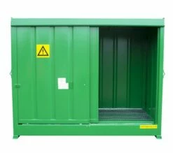 Steel Bunded IBC, Drum Store, DPU8-2, To Hold 8 Drums Or 2 IBC -TANKS DIRECT Sales 40786 19533