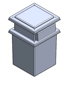 338 Litre Type AB Air GapGRP Water Tank - One Piece Insulated, Cat 5 3 338 Litre Type AB Air GapGRP Water Tank - One Piece Insulated, Cat 5