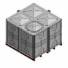 6000 Litre GRP Sectional Water Tank, 2x2x1.5 Internally Flanged Base (IFB) -TANKS DIRECT Sales 4216 18923