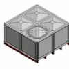4000 Litre GRP Sectional Water Tank, Internally Flanged Base (IFB) -TANKS DIRECT Sales 4217 18875