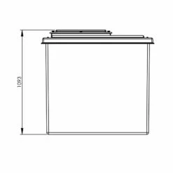 1000 Litre GRP Water Tank, Insulated -TANKS DIRECT Sales 4235 6488