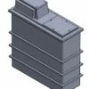 1125 Litre Type AB Air Gap GRP Water Tank, Insulated, Cat 5 -TANKS DIRECT Sales 4259 20076