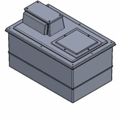 1135 Litre Type AB Air Gap GRP Water Tank, Insulated, Cat 5