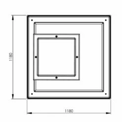 1220 Litre GRP Water Tank, Insulated -TANKS DIRECT Sales 4279 6654