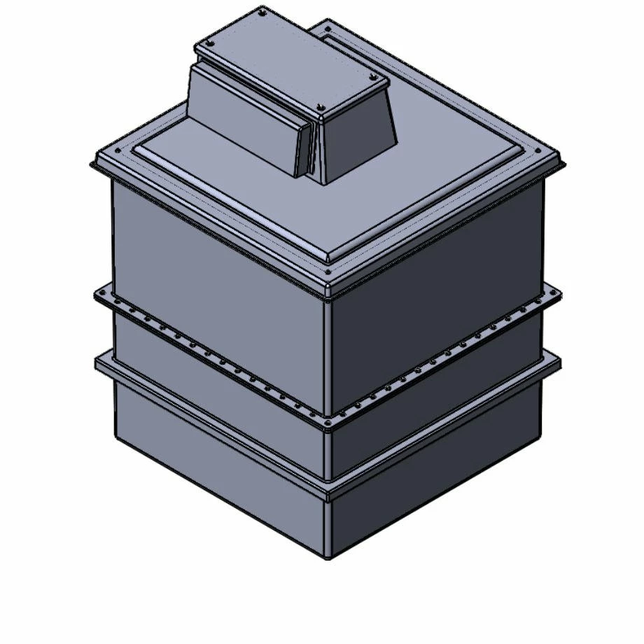 1220 Litre Type AB Air Gap GRP Water Tank - Two Piece Insulated, Cat 5 3 1220 Litre Type AB Air Gap GRP Water Tank - Two Piece Insulated, Cat 5