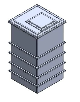 2001 Litre GRP Water Tank, Insulated 3 2001 Litre GRP Water Tank, Insulated