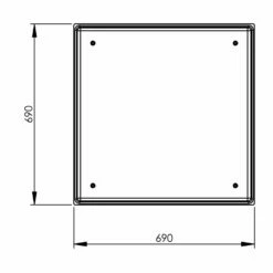187 Litre GRP Water Tank, Insulated -TANKS DIRECT Sales 4364 7037