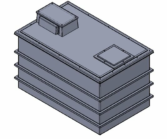 5625 Litre Type AB Air Gap GRP Water Tank, Insulated 3 5625 Litre Type AB Air Gap GRP Water Tank, Insulated