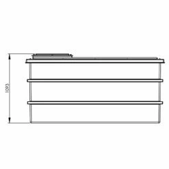 2000 Litre GRP Water Tank, Insulated -TANKS DIRECT Sales 4369 7064