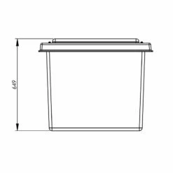 225 Litre GRP Water Tank, Insulated -TANKS DIRECT Sales 4380 7114