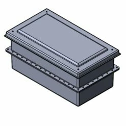 250 Litre GRP Water Tank - Two Piece With Insulation