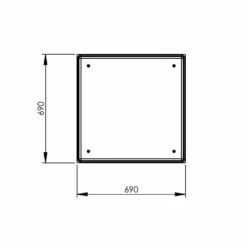 251 Litre GRP Water Tank - Two Piece Insulated 13 251 Litre GRP Water Tank - Two Piece Insulated -TANKS DIRECT Sales 4432 7362