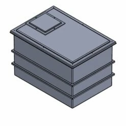 2726 Litres GRP Water Tank, Insulated