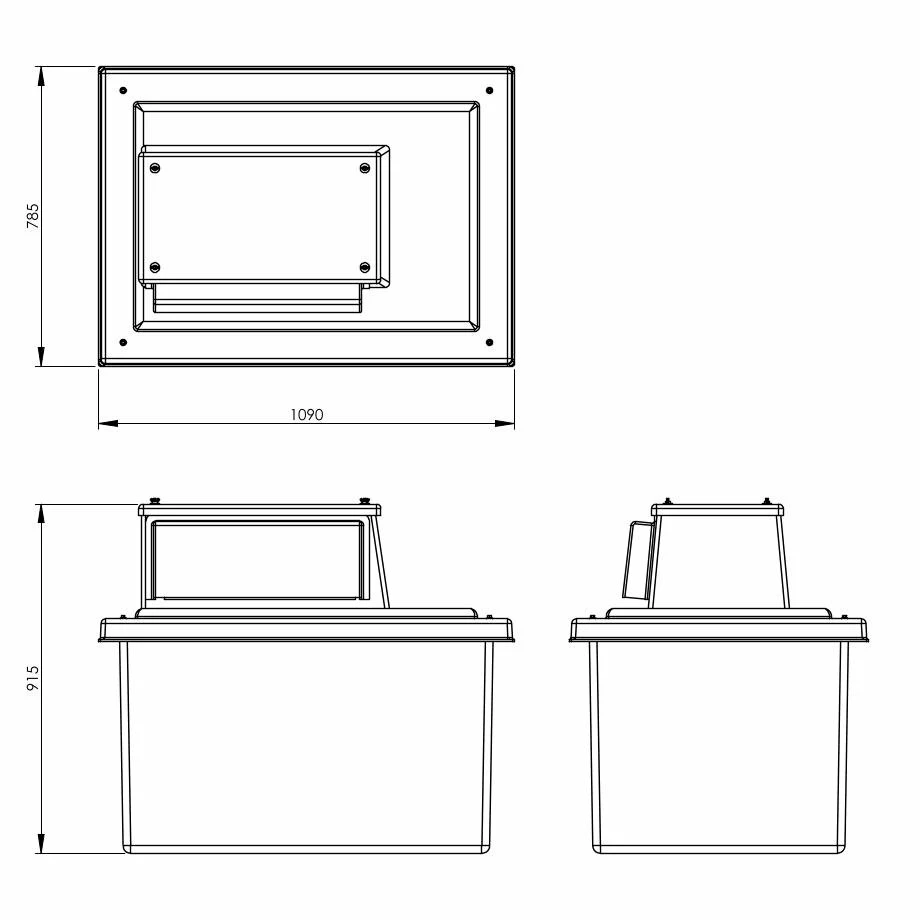 340 Litre Type AB Air Gap GRP Water Tank - One Piece Insulated, Cat 5 8 340 Litre Type AB Air Gap GRP Water Tank - One Piece Insulated, Cat 5 - Image 6