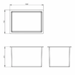 340 Litre Open Top GRP Water Tank -TANKS DIRECT Sales 4489 7626
