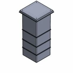 375 Litre GRP Water Tank With Insulation