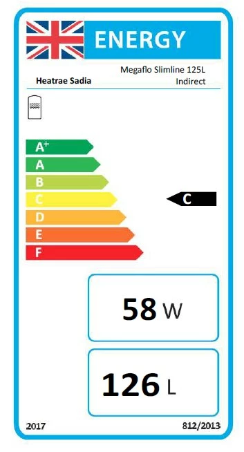 Megaflo Eco 125 Litre Slimline Indirect Unvented Hot Water Cylinder 4 Megaflo Eco 125 Litre Slimline Indirect Unvented Hot Water Cylinder - Image 2