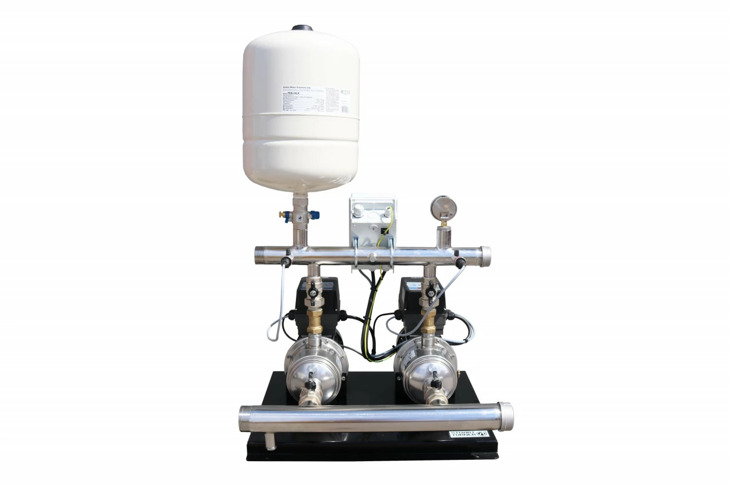 Stuart Turner Aquaboost IBolt Horizontal Twin Booster Pump 0504 2H-CMT/24 160 L/MIN @ 3.4 BAR 5 Stuart Turner Aquaboost IBolt Horizontal Twin Booster Pump 0504 2H-CMT/24 160 L/MIN @ 3.4 BAR - Image 3