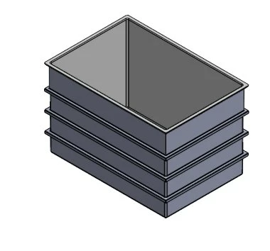 2726 Litre Open Top GRP Water Tank 3 2726 Litre Open Top GRP Water Tank