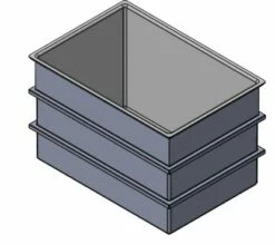 1500 Litre Open Top GRP Water Tank