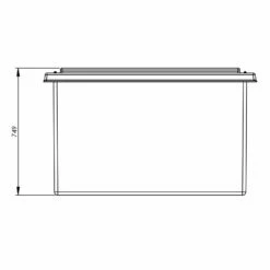 454 Litre GRP Water Tank, Insulated -TANKS DIRECT Sales 4540 7828