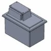 454 Litre Type AB Air Gap GRP Water Tank, Insulated, Cat 5 -TANKS DIRECT Sales 4541 19689