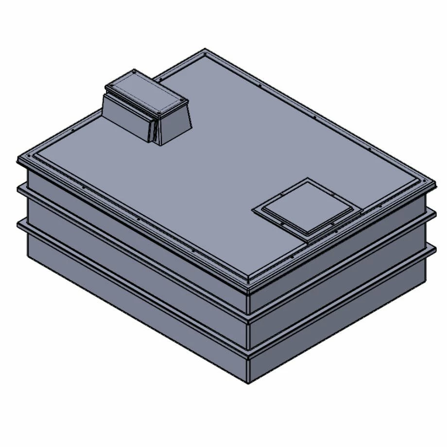 5000 Litre Type AB Air Gap GRP Water Tank, Insulated, Cat 5 3 5000 Litre Type AB Air Gap GRP Water Tank, Insulated, Cat 5