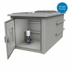 2250 Litre GRP Pump Enclosure With Built In Tank, AG Air Gap 5625-2250 -TANKS DIRECT Sales 45651 21532