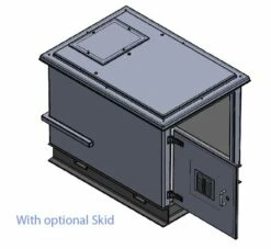 500 Litre GRP Pump Enclosure With Built In Tank And 80L/min Single Pump 1500.500 -TANKS DIRECT Sales 45698 21574