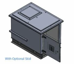 750 Litre GRP Pump Enclosure With Built In Tank And 80L/min Single Pump 1500-750 -TANKS DIRECT Sales 45701 21584