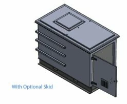 1250 Litre GRP Pump Enclosure With Built In Tank And 80L/min Single Pump 2501-1250 -TANKS DIRECT Sales 45723 21642