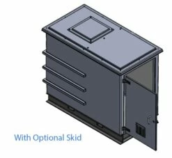 1500 Litre GRP Pump Enclosure With Built In Tank And Triple Pump Max Flow 240L/Min 3001-1500 -TANKS DIRECT Sales 45728 21666