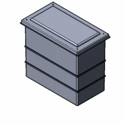 500 Litre GRP Water Tank With Insulation