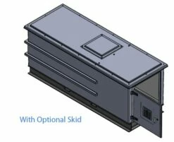 2000 Litre GRP Pump Enclosure With Built In Tank And Triple Pump Max Flow 240L/Min 3000-2000 -TANKS DIRECT Sales 45731 21677
