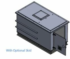 2143 Litre GRP Pump Enclosure With Built In Tank And Triple Pump Max Flow 240L/Min 3636-2143 -TANKS DIRECT Sales 45734 21686